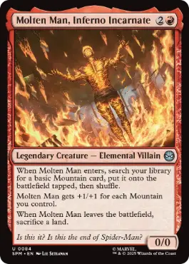 【ENG】《業火の具現、モルテンマン/Molten Man, Inferno Incarnate》[SPM]