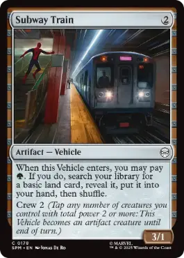 【ENG】【Foil】《地下鉄/Subway Train》[SPM]