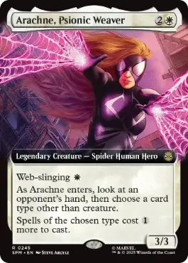 【ENG】■拡張アート■《サイオニック・ウィーバー、アラクネ/Arachne, Psionic Weaver》[SPM]