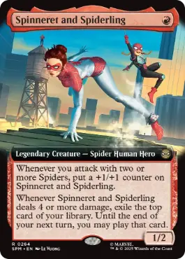 【ENG】■拡張アート■《スピナレットとスパイダリング/Spinneret and Spiderling》[SPM]