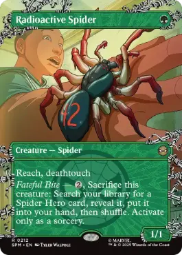 【ENG】■ボーダーレス■《放射線を浴びた蜘蛛/Radioactive Spider》[SPM]