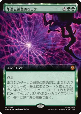 【JPN】■拡張アート■《生命と運命のウェブ/Web of Life and Destiny》[SPM]