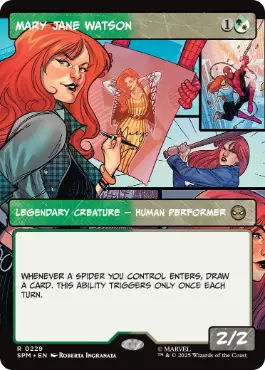【ENG】【Foil】■ボーダーレス■《メリー・ジェーン・ワトソン/Mary Jane Watson》[SPM]