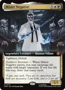 【ENG】【Foil】■拡張アート■《ミスターネガティブ/Mister Negative》[SPM]