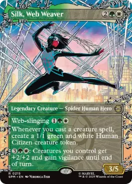 【ENG】【Foil】■ボーダーレス■《ウェブ紡ぎ、シルク/Silk, Web Weaver》[SPM]