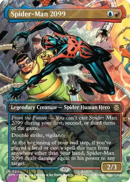 【ENG】【Foil】■ボーダーレス■《スパイダーマン2099/Spider-Man 2099》(205)[SPM]
