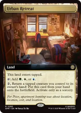 【ENG】【Foil】■拡張アート■《都市の避難先/Urban Retreat》[SPM]