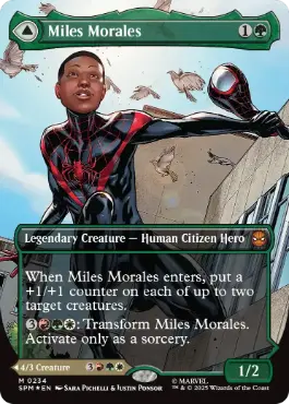 【ENG】【Foil】■ボーダーレス■《マイルズ・モラレス/Miles Morales》(234)[SPM]