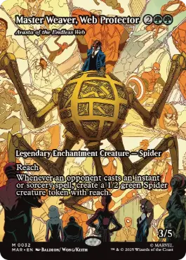 【ENG】【Foil】《終わりなき巣網のアラスタ/Arasta of the Endless Web》[MAR]
