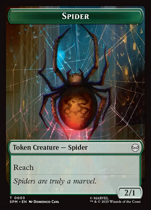 【ENG】《蜘蛛トークン/Spider Token》(0003)[SPM]