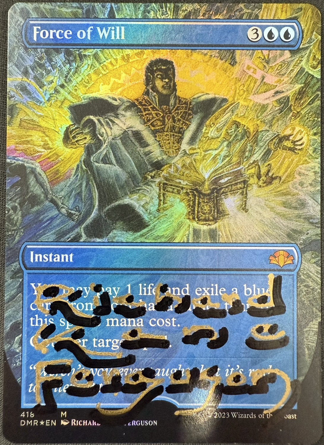 【アーティストプルーフ】《意志の力/Force of Will》