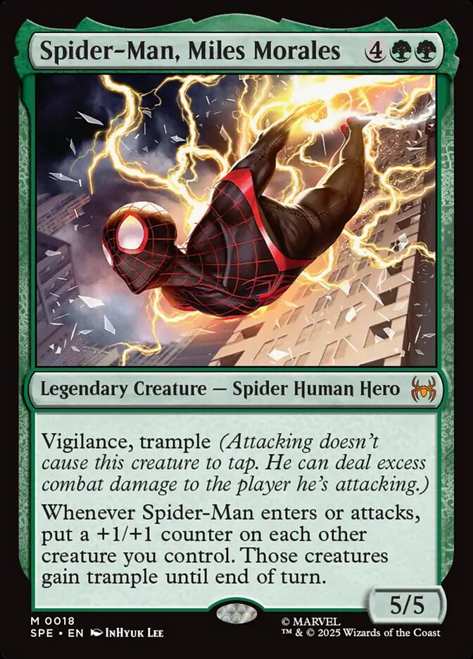 【ENG】【Foil】《スパイダーマン、マイルズ・モラレス/Spider-Man, Miles Morales》[SPE]