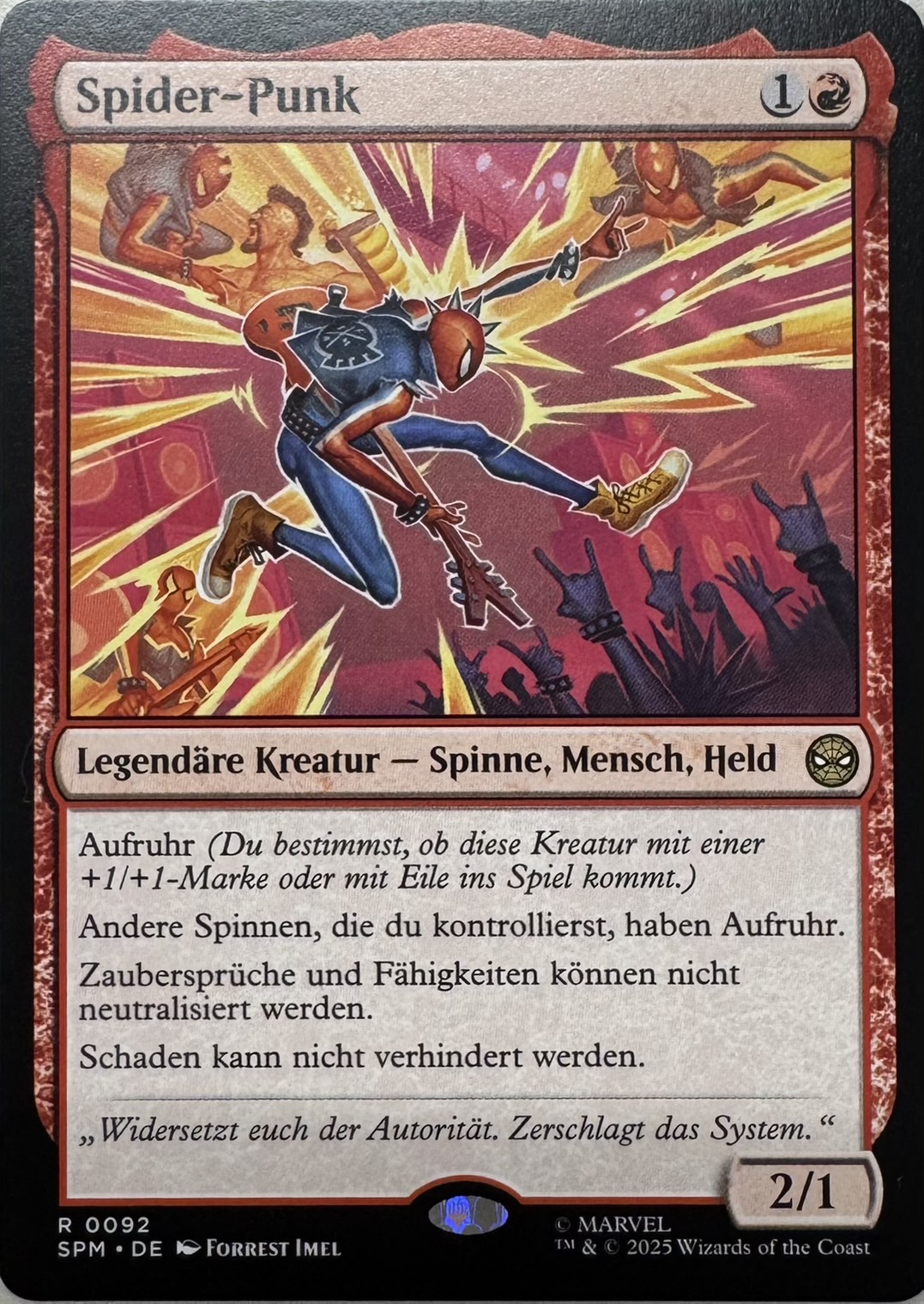 【GER】《スパイダーパンク/Spider-Punk》[SPM]