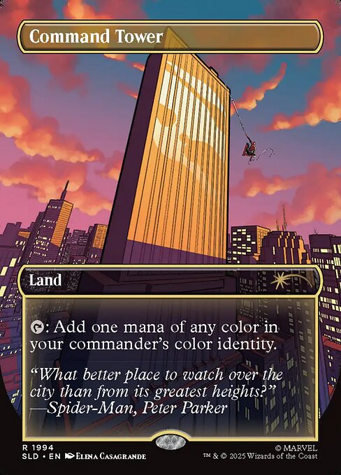 【ENG】■ボーダーレス■《統率の塔/Command Tower》(1994)[Secret Lair]
