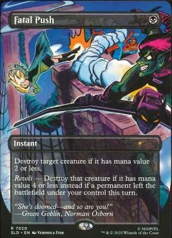 【ENG】■ボーダーレス■《致命的な一押し/Fatal Push》(7020)[Secret Lair]