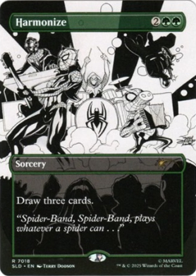 【ENG】【Foil】■ボーダーレス■《調和/Harmonize》(7018)[Secret Lair]