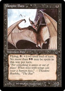【ENG】《吸血コウモリ/Vampire Bats》[LEG]