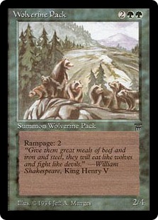 【ENG】《クズリの群れ/Wolverine Pack》[LEG]