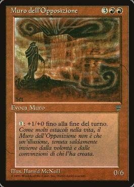 【ITA】《対峙の壁/Wall of Opposition》[LEG]