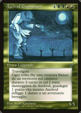 【ITA】《アクセルロッド・グナーソン/Axelrod Gunnarson》[LEG]