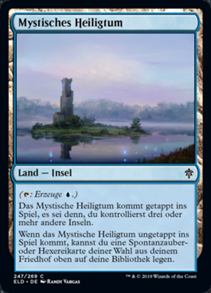 【GER】《神秘の聖域/Mystic Sanctuary》[ELD]