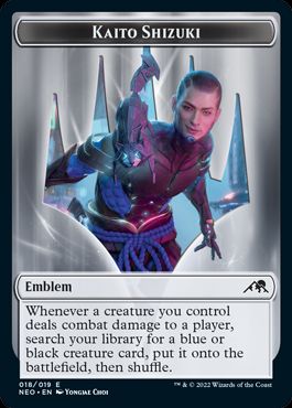 【ENG】【Foil】(018)《紋章(漆月魁渡)/Emblem Kaito Shizuki》[NEO]