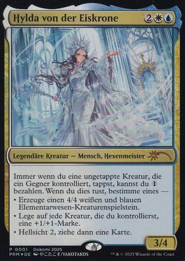 【GER】【Foil】《氷冠のヒルダ/Hylda of the Icy Crown》[その他プロモ]