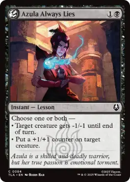 【ENG】【Foil】《アズーラは嘘つきだ/Azula Always Lies》[TLA]