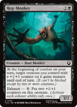 【ENG】【Foil】《イノザル/Hog-Monkey》[TLA]