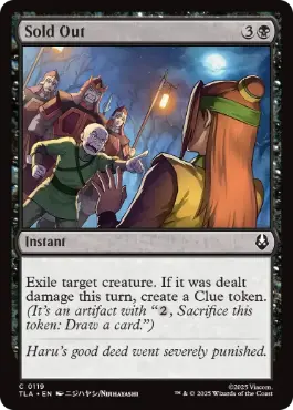 【ENG】【Foil】《完売/Sold Out》[TLA]