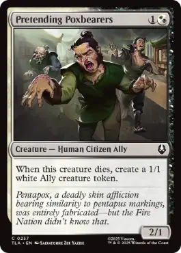 【ENG】【Foil】《タコ病持ちの偽装者/Pretending Poxbearers》[TLA]