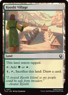 【ENG】【Foil】《キヨシ村/Kyoshi Village》[TLA]