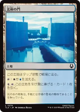 【JPN】【Foil】《北極の門/North Pole Gates》[TLA]