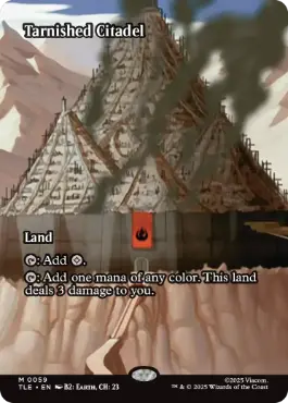 【ENG】■ボーダーレス■《色あせた城塞/Tarnished Citadel》[TLE]