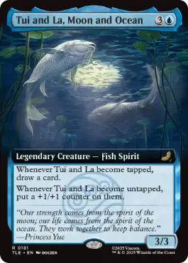 【ENG】■拡張アート■《月と海のトゥイーとラー/Tui and La, Moon and Ocean》[TLE]