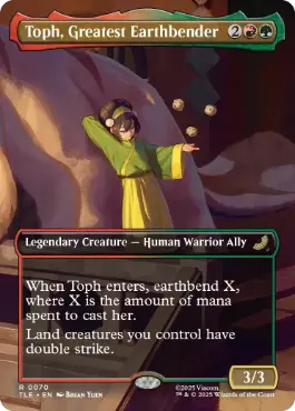 【ENG】■ボーダーレス■《最強の土のベンダー、トフ/Toph, Greatest Earthbender》[TLE]