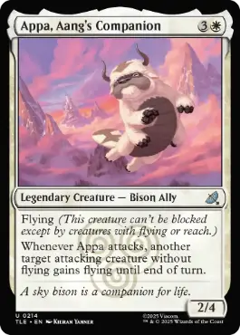 【ENG】【Foil】《アンの親友、アッパ/Appa, Aang's Companion》[TLE]