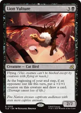 【ENG】【Foil】《ライオンハゲワシ/Lion Vulture》[TLE]