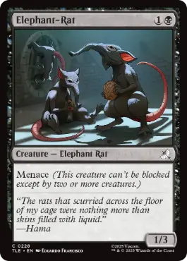 【ENG】《ゾウネズミ/Elephant-Rat》[TLE]