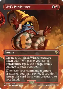 【ENG】【Foil】■ボーダーレス■《ビビの根気/Vivi's Persistence》[FIC]