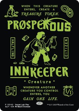 【ENG】【Foil】《裕福な亭主/Prosperous Innkeeper》(0040)[Secret Lair Prize]
