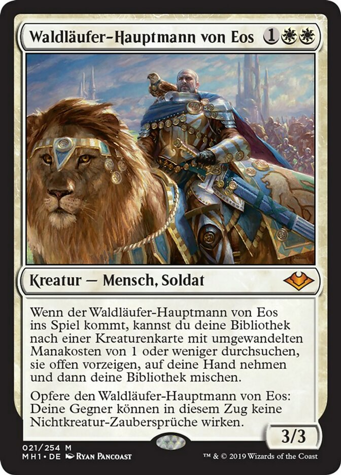 【GER】《イーオスのレインジャー長/Ranger-Captain of Eos》[MH1]