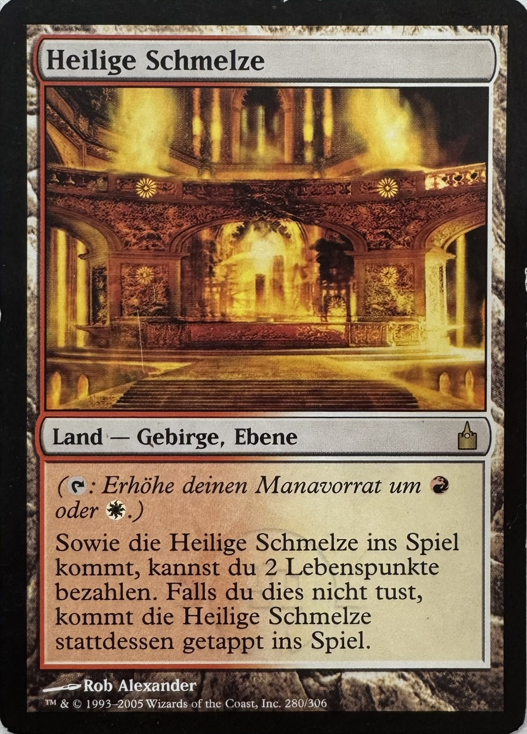 【GER】《聖なる鋳造所/Sacred Foundry》[RAV]