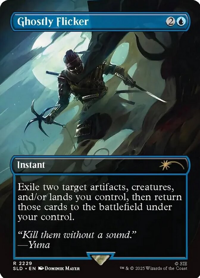 【ENG】■ボーダーレス■《幽霊のゆらめき/Ghostly Flicker》(2229)[Secret Lair]