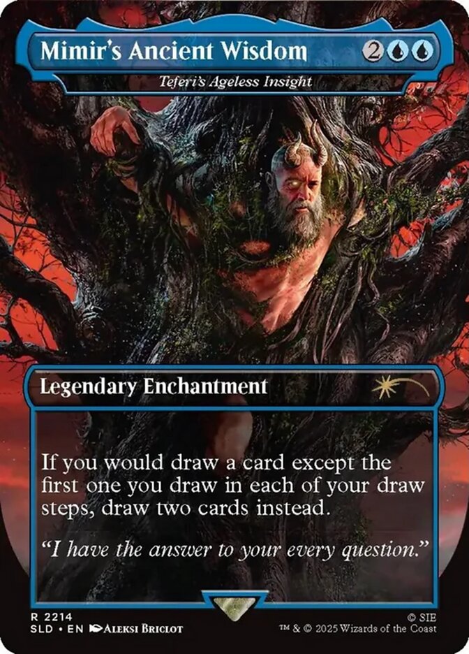 【ENG】■ボーダーレス■《テフェリーの永遠の洞察/Teferi's Ageless Insight》(2214)[Secret Lair]