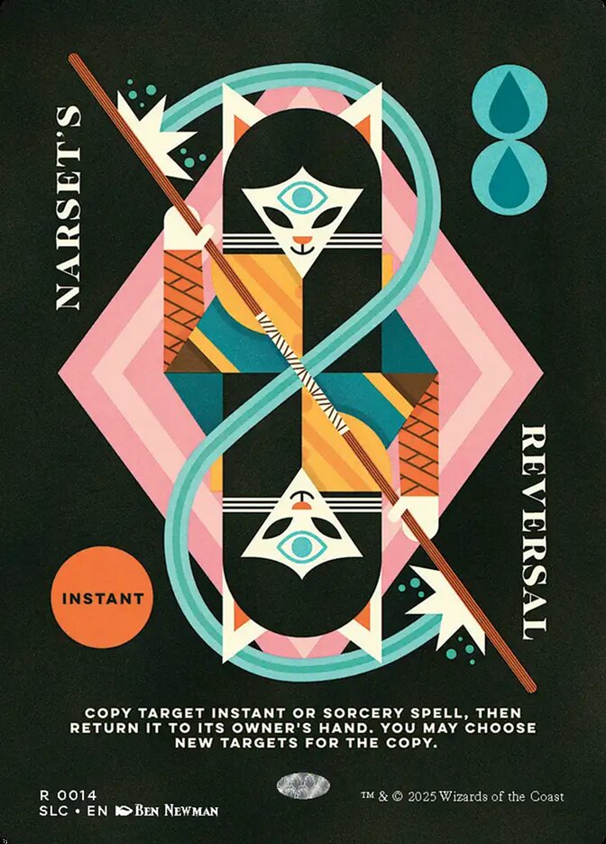 【ENG】■ボーダーレス■《ナーセットの逆転/Narset's Reversal》(0014)[Secret Lair]