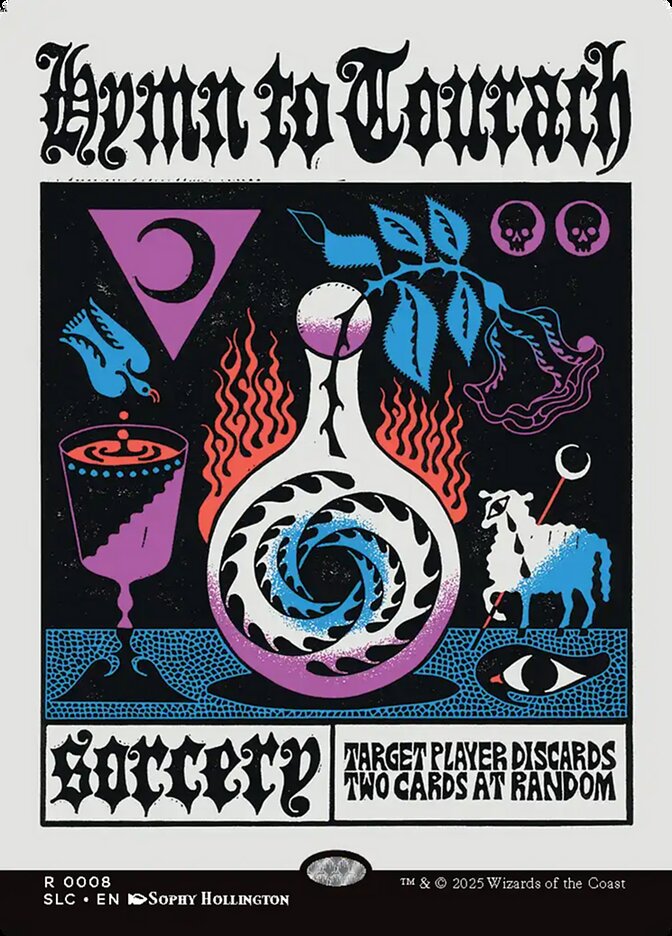 【ENG】【Foil】■ボーダーレス■《トーラックへの賛歌/Hymn to Tourach》(0008)[Secret Lair]