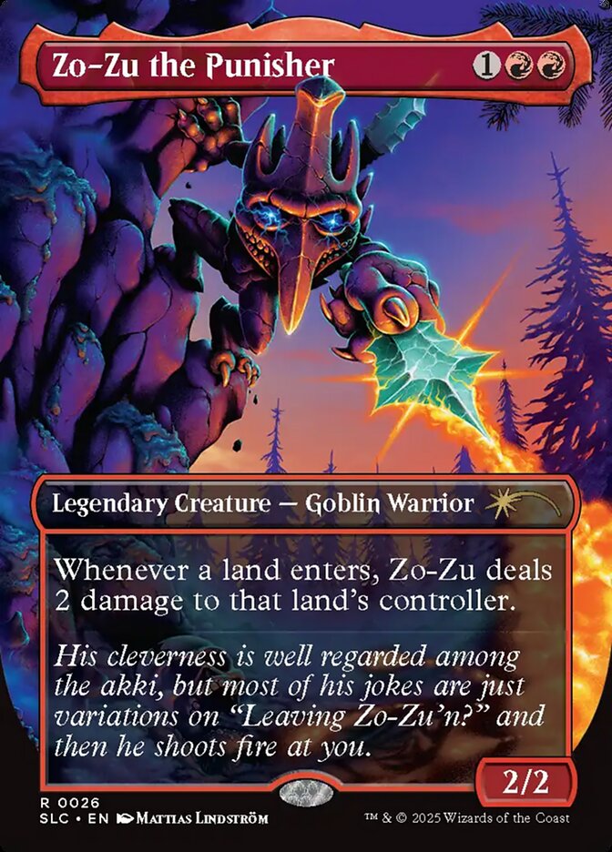 【ENG】【Foil】■ボーダーレス■《罰する者、ゾーズー/Zo-Zu the Punisher》(0026)[Secret Lair]