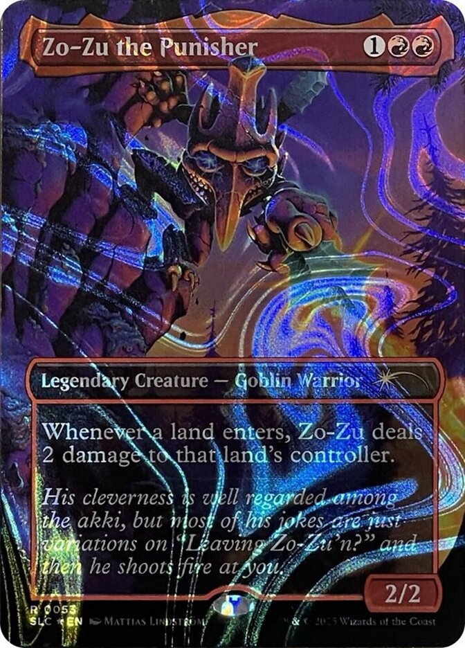 【ENG】【Foil】■ハロー■《罰する者、ゾーズー/Zo-Zu the Punisher》(0053)[Secret Lair]