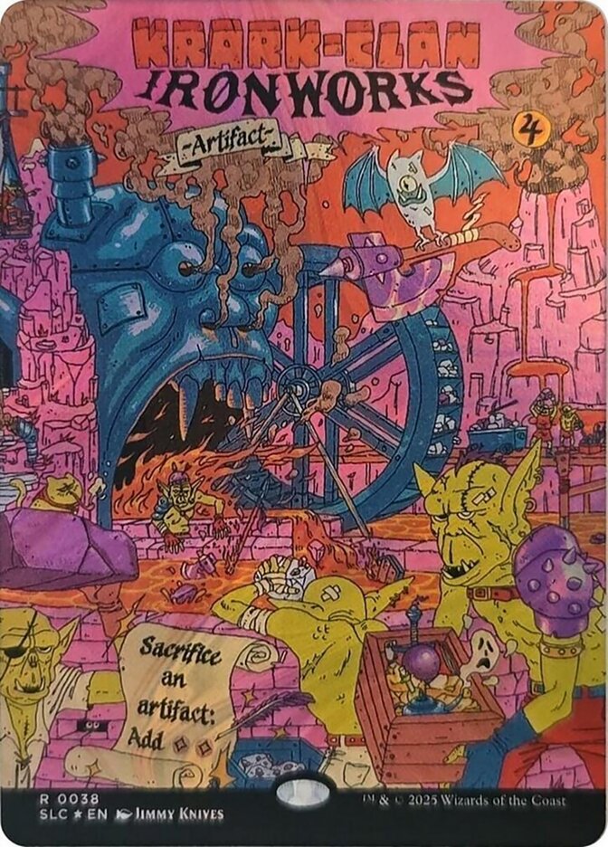 【ENG】【Foil】■ハロー■《クラーク族の鉄工所/Krark-Clan Ironworks》(0038)[Secret Lair]